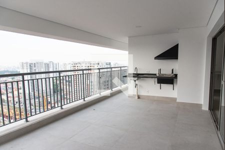 Varanda de apartamento para alugar com 3 quartos, 128m² em Vila Firmiano Pinto, São Paulo