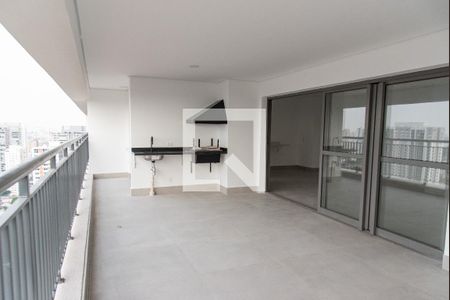 Varanda de apartamento para alugar com 3 quartos, 128m² em Vila Firmiano Pinto, São Paulo