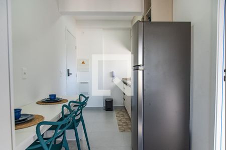 Cozinha de kitnet/studio para alugar com 1 quarto, 28m² em Paraíso, São Paulo