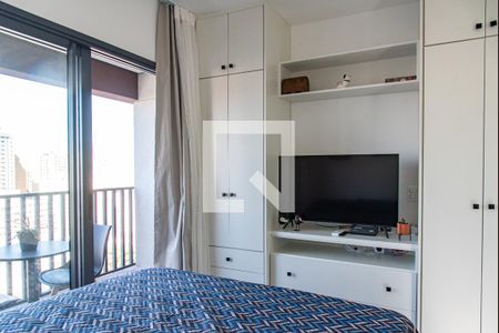 Sala/quarto de kitnet/studio para alugar com 1 quarto, 28m² em Paraíso, São Paulo