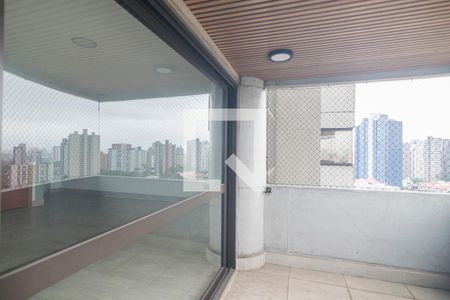 Varanda da Sala de apartamento à venda com 3 quartos, 156m² em Vila Alpina, Santo André