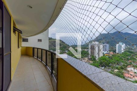 Varanda Sala de apartamento para alugar com 2 quartos, 74m² em Recreio dos Bandeirantes, Rio de Janeiro