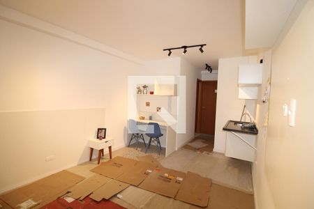 Sala/Quarto/Cozinha de apartamento para alugar com 1 quarto, 18m² em Santana, São Paulo