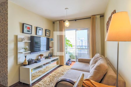 Sala de apartamento à venda com 2 quartos, 72m² em Brooklin Paulista, São Paulo