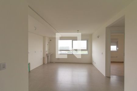 Sala/Cozinha de apartamento à venda com 2 quartos, 55m² em Centro, Canoas