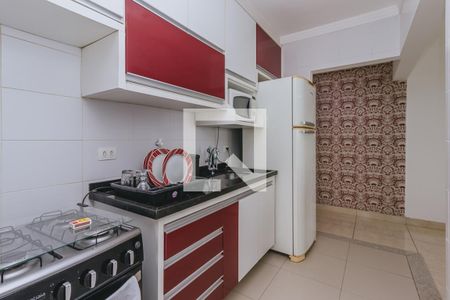 Cozinha de apartamento para alugar com 2 quartos, 48m² em Jardim Oswaldo Cruz, São José dos Campos