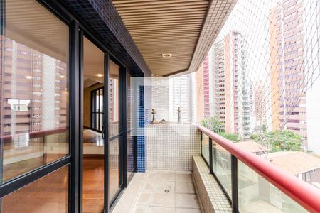 Varanda da Sala de apartamento à venda com 5 quartos, 454m² em Jardim, Santo André