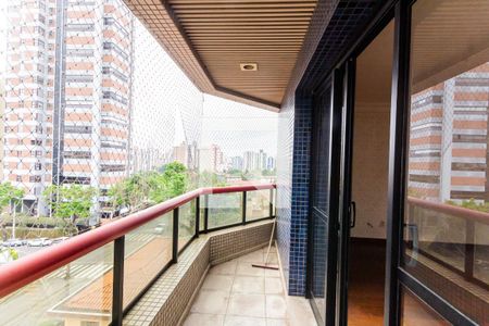 Varanda da Sala de apartamento à venda com 5 quartos, 454m² em Jardim, Santo André