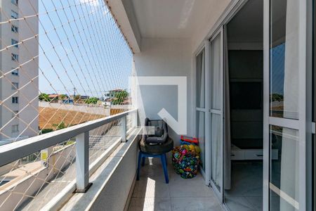 Varanda de apartamento para alugar com 3 quartos, 70m² em Palmeiras, Belo Horizonte