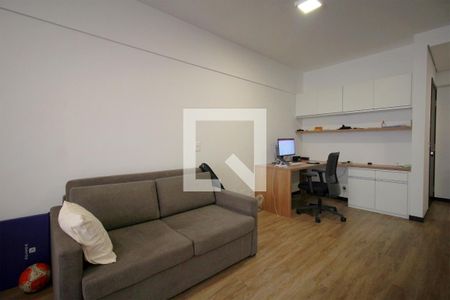 Sala  de apartamento à venda com 1 quarto, 55m² em Boa Viagem, Belo Horizonte