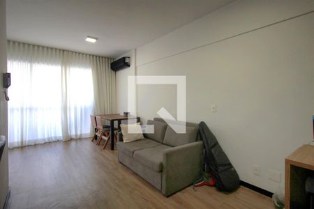 Sala  de apartamento à venda com 1 quarto, 55m² em Boa Viagem, Belo Horizonte