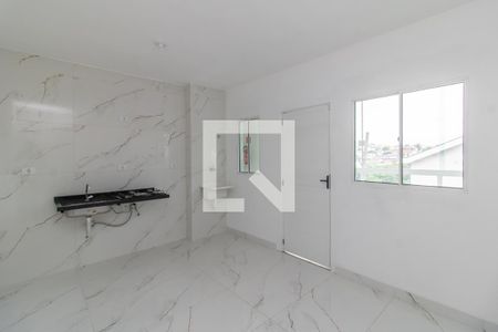 Sala + Cozinha de apartamento para alugar com 1 quarto, 30m² em Cidade Patriarca, São Paulo