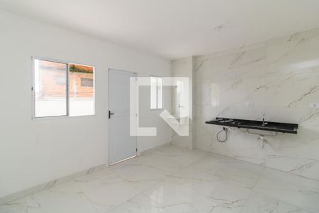 Sala + Cozinha de apartamento para alugar com 1 quarto, 30m² em Cidade Patriarca, São Paulo