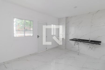 Sala + Cozinha de apartamento para alugar com 1 quarto, 30m² em Cidade Patriarca, São Paulo