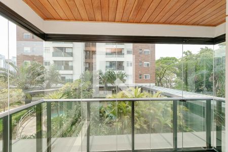 Varanda Sala de apartamento à venda com 3 quartos, 82m² em Jardim Caravelas, São Paulo