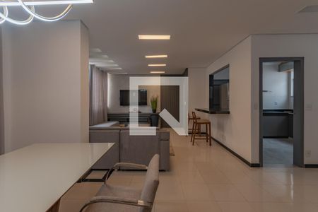 Sala de Jantar de apartamento para alugar com 3 quartos, 215m² em Castelo, Belo Horizonte