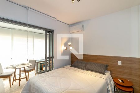 Studio de kitnet/studio para alugar com 1 quarto, 30m² em Indianópolis, São Paulo