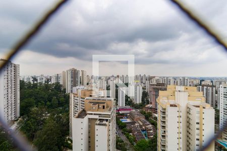 Varanda da Sala de apartamento à venda com 3 quartos, 142m² em Vila Andrade, São Paulo