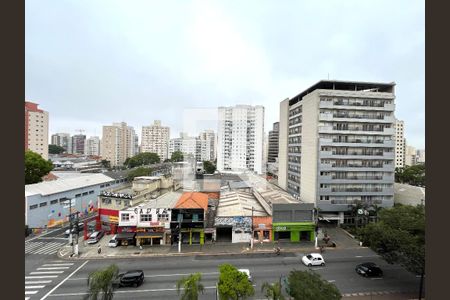 Studio da Varanda de kitnet/studio para alugar com 1 quarto, 26m² em Mirandópolis, São Paulo