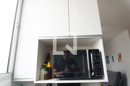 Cozinha de apartamento à venda com 2 quartos, 51m² em Empresarial do Mandu, Contagem