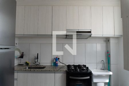 Cozinha de apartamento à venda com 2 quartos, 51m² em Empresarial do Mandu, Contagem