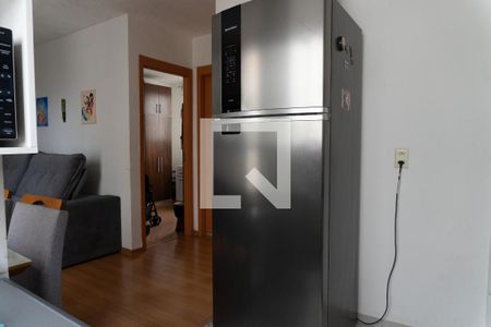 Cozinha de apartamento à venda com 2 quartos, 51m² em Empresarial do Mandu, Contagem