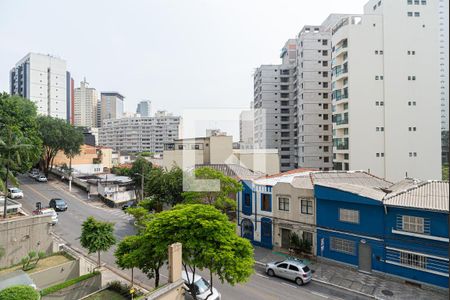 Vista da Sala de apartamento à venda com 2 quartos, 70m² em Bela Vista, São Paulo