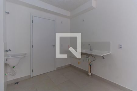 Cozinha de apartamento para alugar com 2 quartos, 32m² em Vila Graciosa, São Paulo