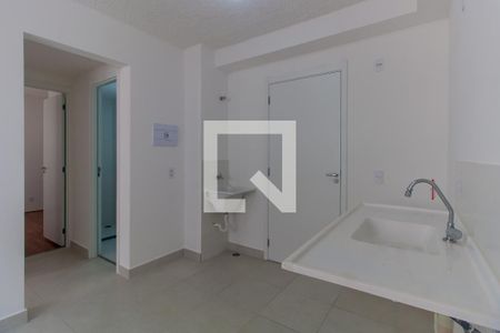 Cozinha de apartamento para alugar com 2 quartos, 32m² em Vila Graciosa, São Paulo