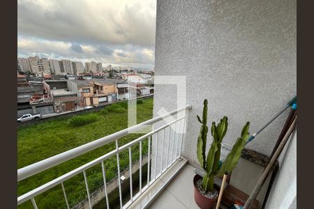 Varanda de apartamento para alugar com 2 quartos, 48m² em Conjunto Residencial Irai, Suzano