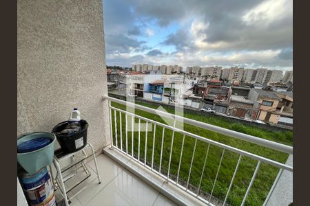 Varanda de apartamento para alugar com 2 quartos, 48m² em Conjunto Residencial Irai, Suzano