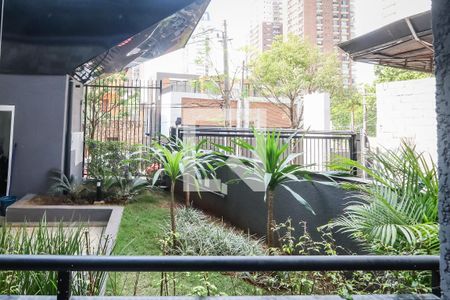 Vista da varanda de kitnet/studio à venda com 1 quarto, 28m² em Cidade Jardim, São Paulo