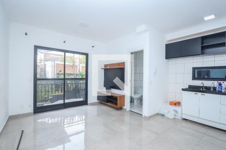 Sala de kitnet/studio para alugar com 1 quarto, 28m² em Cidade Jardim, São Paulo