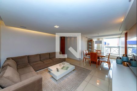 Sala de apartamento à venda com 4 quartos, 105m² em Buritis, Belo Horizonte