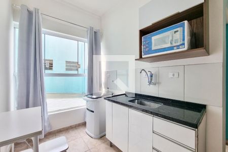 Sala / Suíte / Cozinha de kitnet/studio para alugar com 1 quarto, 15m² em Centro, Jacareí