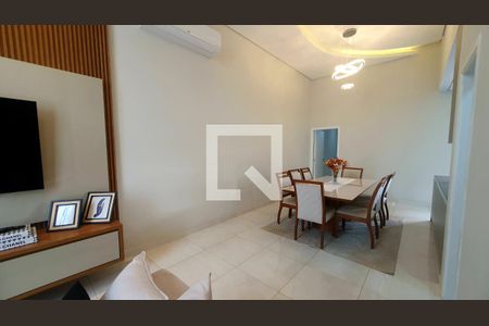 Sala de casa de condomínio para alugar com 3 quartos, 140m² em Vila Monte Alegre, Paulínia