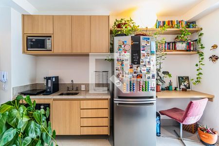 Cozinha Studio de apartamento à venda com 1 quarto, 27m² em Butantã, São Paulo