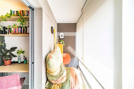 Varanda Studio de apartamento à venda com 1 quarto, 27m² em Butantã, São Paulo