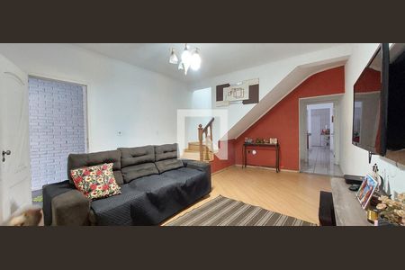 Sala de casa à venda com 3 quartos, 240m² em Vila Lucinda, Santo André