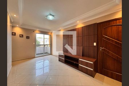 Sala de apartamento para alugar com 2 quartos, 58m² em Parque Sao Vicente, Santo André