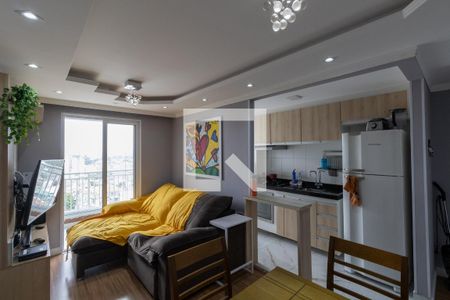 Sala de apartamento à venda com 2 quartos, 46m² em Vila Carmosina, São Paulo