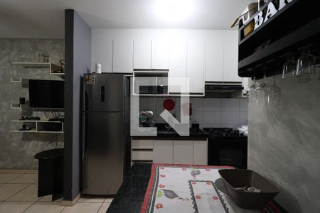 Cozinha  de apartamento para alugar com 1 quarto, 50m² em Ipiranga, Ribeirão Preto