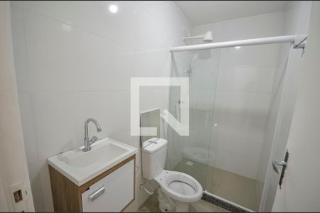 Banheiro de casa para alugar com 1 quarto, 30m² em Riachuelo, Rio de Janeiro