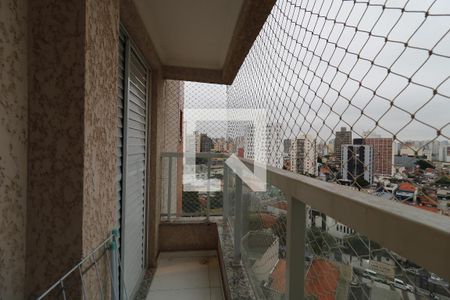 Sacada da Sala de apartamento à venda com 2 quartos, 60m² em Casa Branca, Santo André