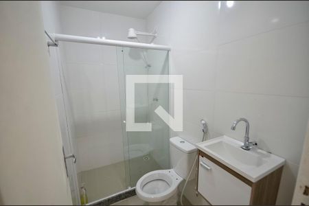 Banheiro de casa para alugar com 1 quarto, 29m² em Riachuelo, Rio de Janeiro