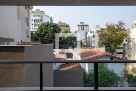 Vista da Varanda da Sala de apartamento à venda com 2 quartos, 63m² em Santo Antônio, Belo Horizonte