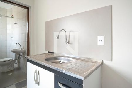 Sala/Cozinha de kitnet/studio para alugar com 1 quarto, 31m² em Boa Vista, São Caetano do Sul