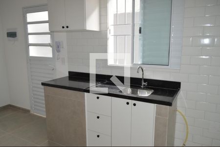 Quarto e Cozinha de kitnet/studio para alugar com 1 quarto, 35m² em Vila São José (Ipiranga), São Paulo