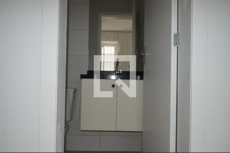 Banheiro de kitnet/studio para alugar com 1 quarto, 35m² em Vila São José (Ipiranga), São Paulo