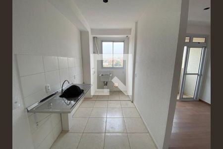 Cozinha  de apartamento à venda com 2 quartos, 53m² em Jk, Contagem